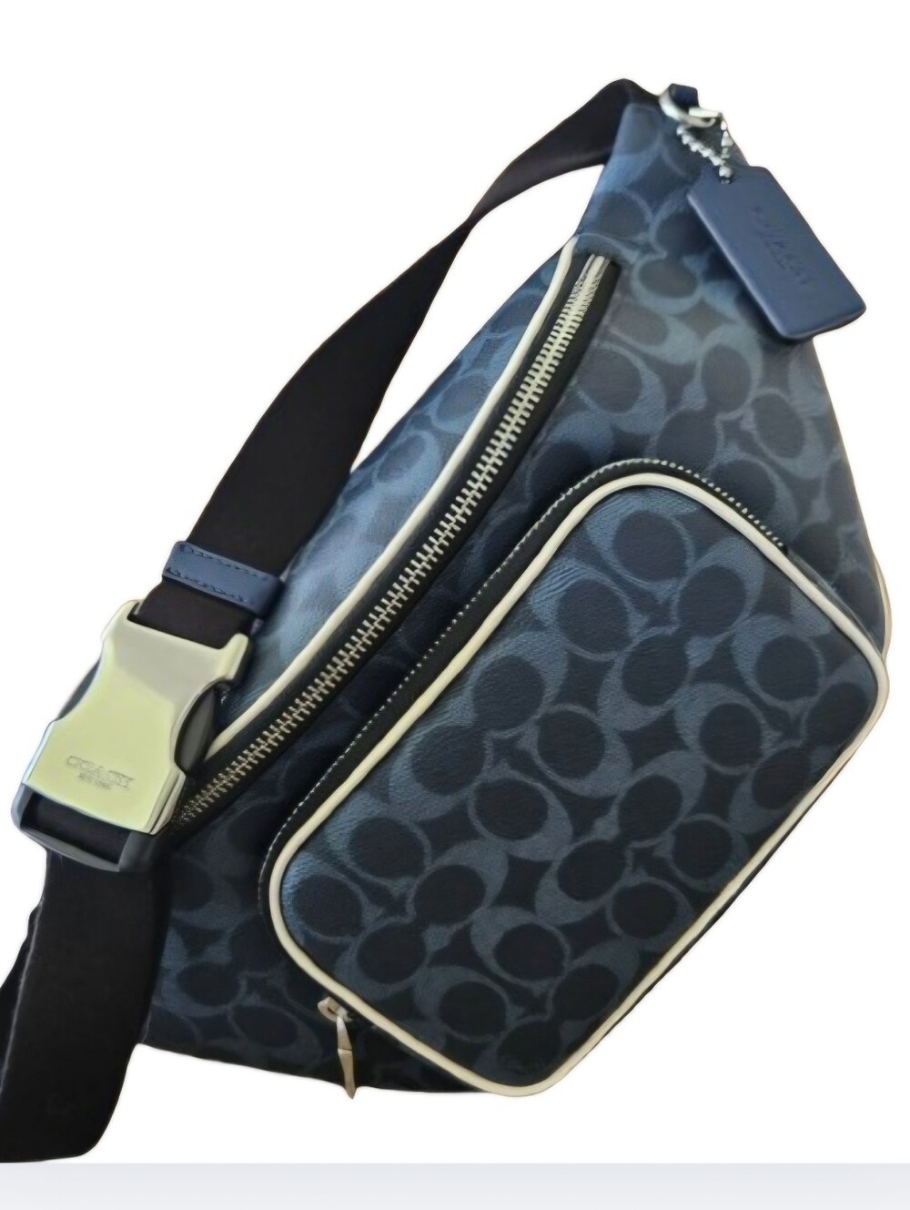 COACH BELT BAG, NWT, COACH Fanny Pack, Large Blue Coach Bag, Coach Travel Bag